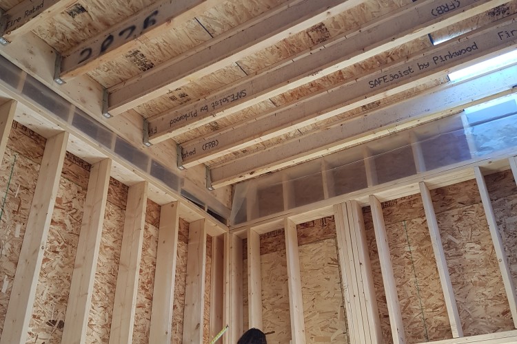Framing for Building Extension